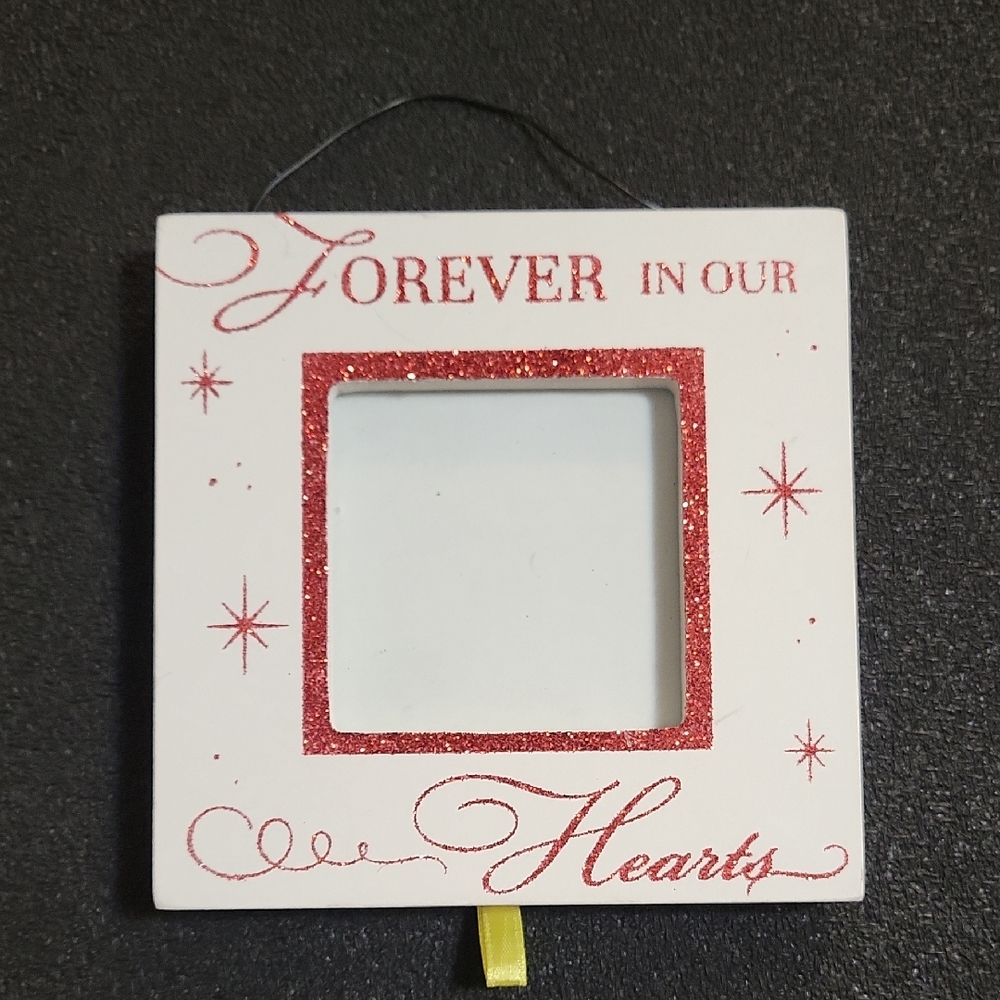 Adams "Forever In Our Hearts" White and Red Frame
